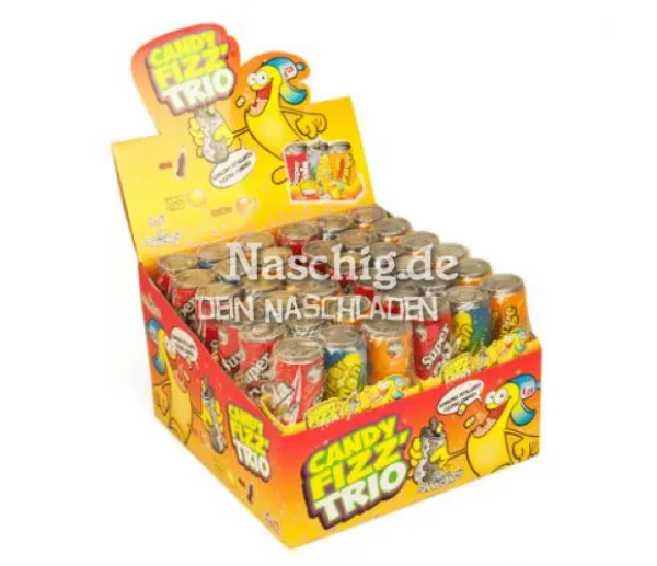 FC Candy Fizz Brause Dosen Trio 21g